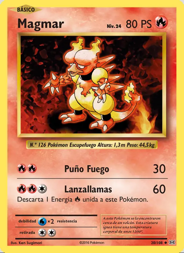 Image of the card Magmar