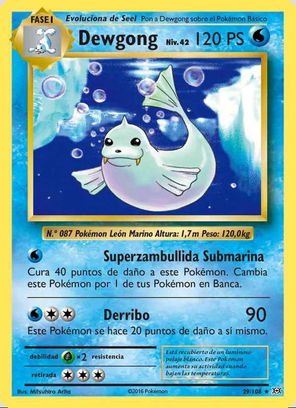 Image of the card Dewgong