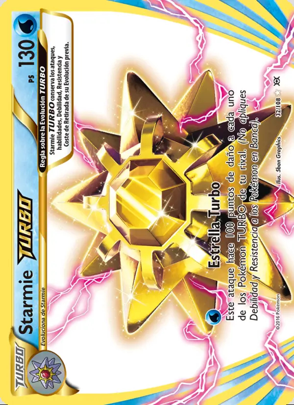 Image of the card Starmie TURBO