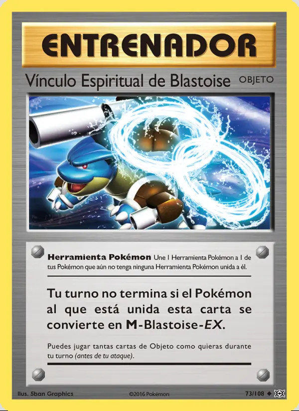 Image of the card Vínculo Espiritual de Blastoise