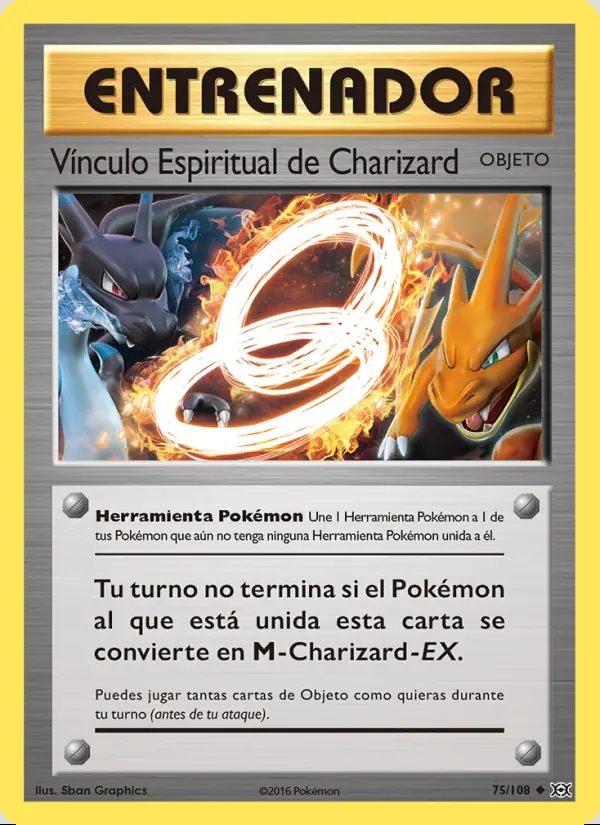 Image of the card Vínculo Espiritual de Charizard
