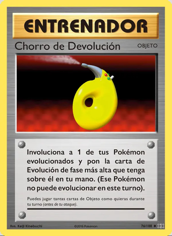 Image of the card Chorro de Devolución