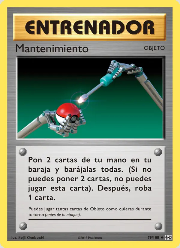 Image of the card Mantenimiento