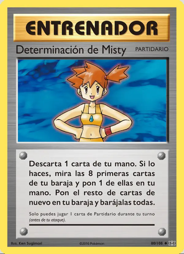 Image of the card Determinación de Misty