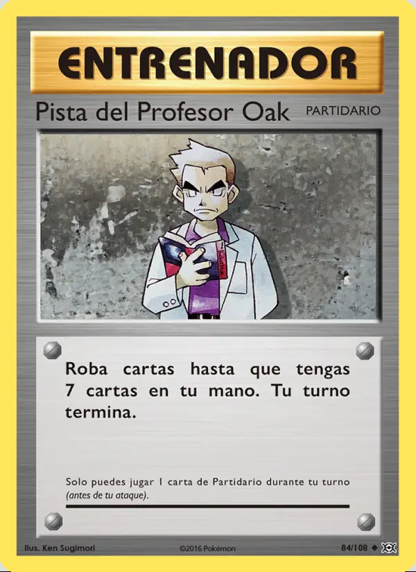 Image of the card Pista del Profesor Oak