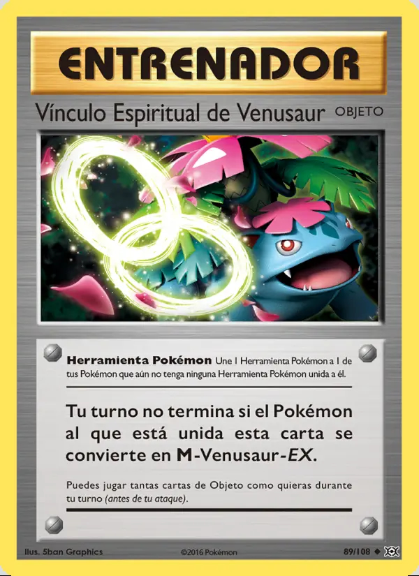 Image of the card Vínculo Espiritual de Venusaur