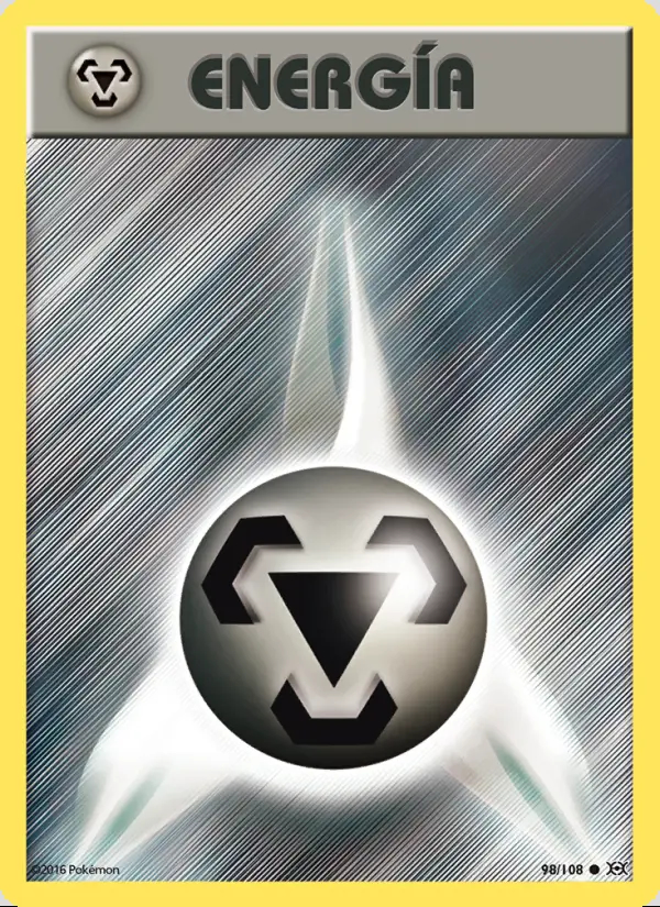 Image of the card Energía Metálica