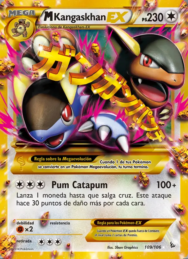 Image of the card M-Kangaskhan EX