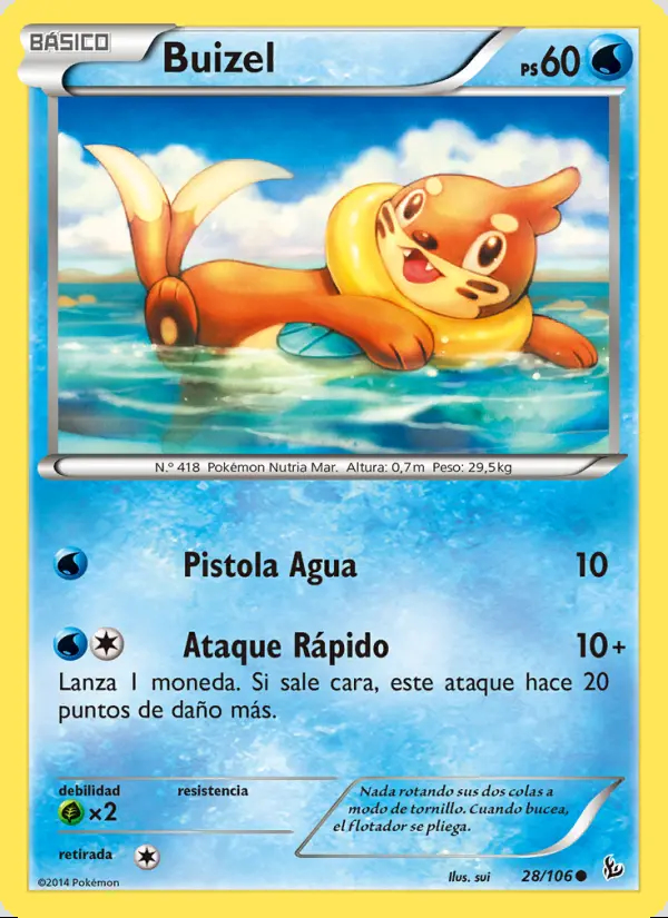 Image of the card Buizel