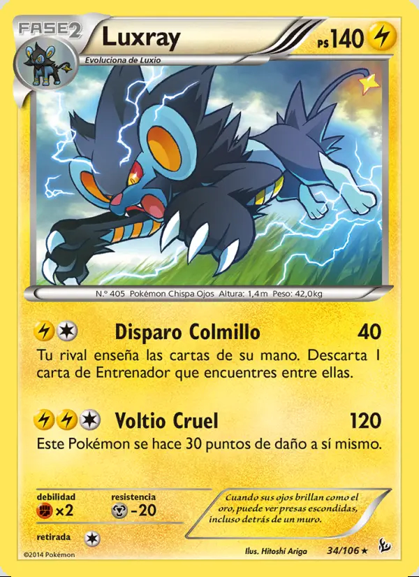 Image of the card Luxray