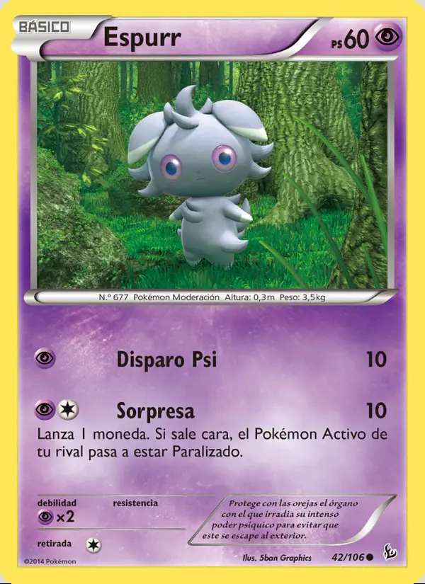 Image of the card Espurr