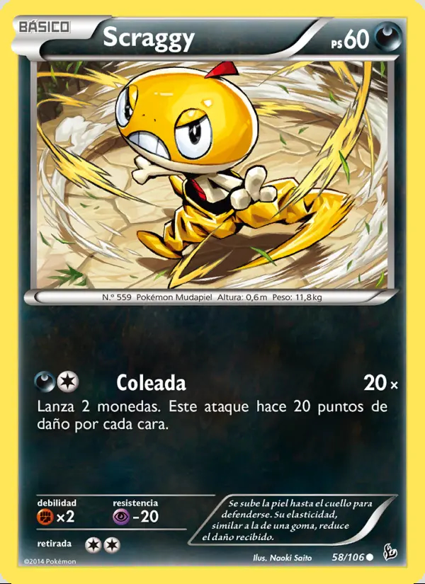 Image of the card Scraggy