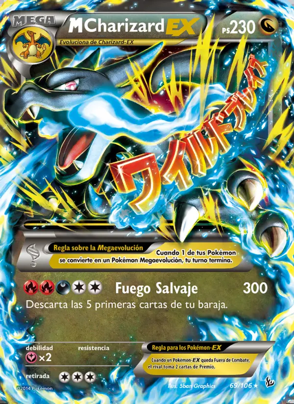 Image of the card M-Charizard EX