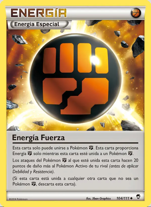 Image of the card Energía Fuerza