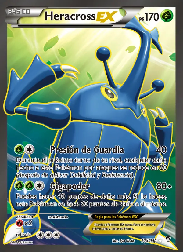 Image of the card Heracross EX