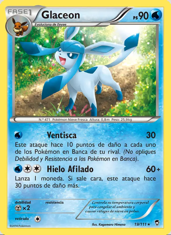 Image of the card Glaceon