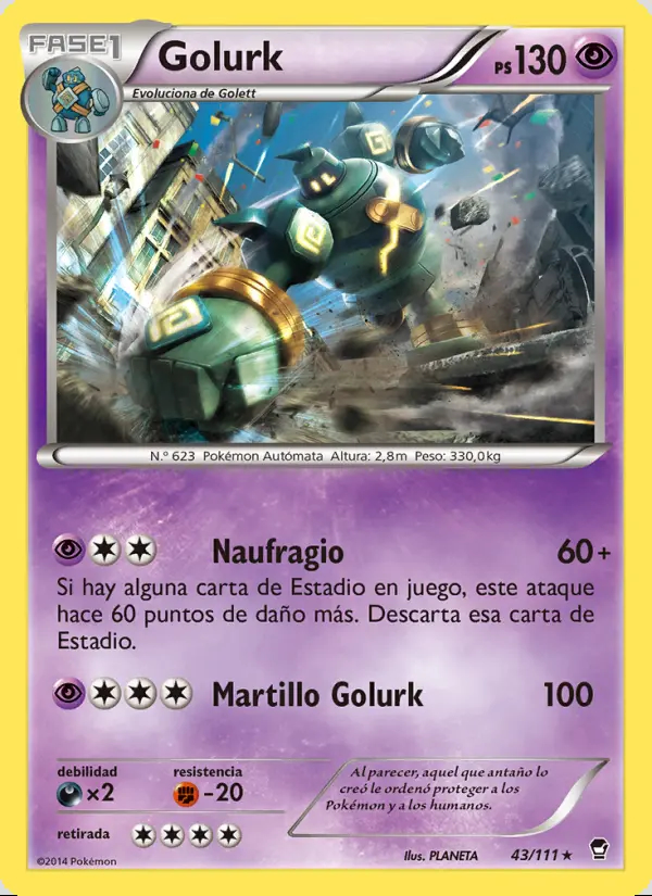 Image of the card Golurk