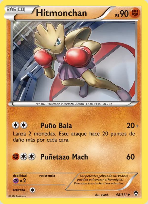 Image of the card Hitmonchan