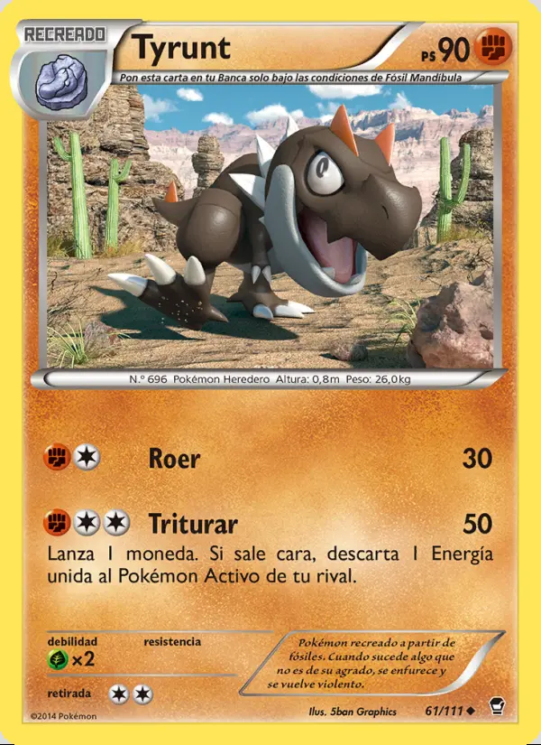 Image of the card Tyrunt