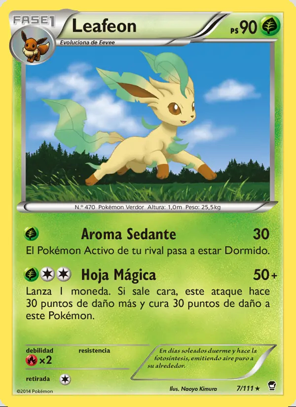 Image of the card Leafeon