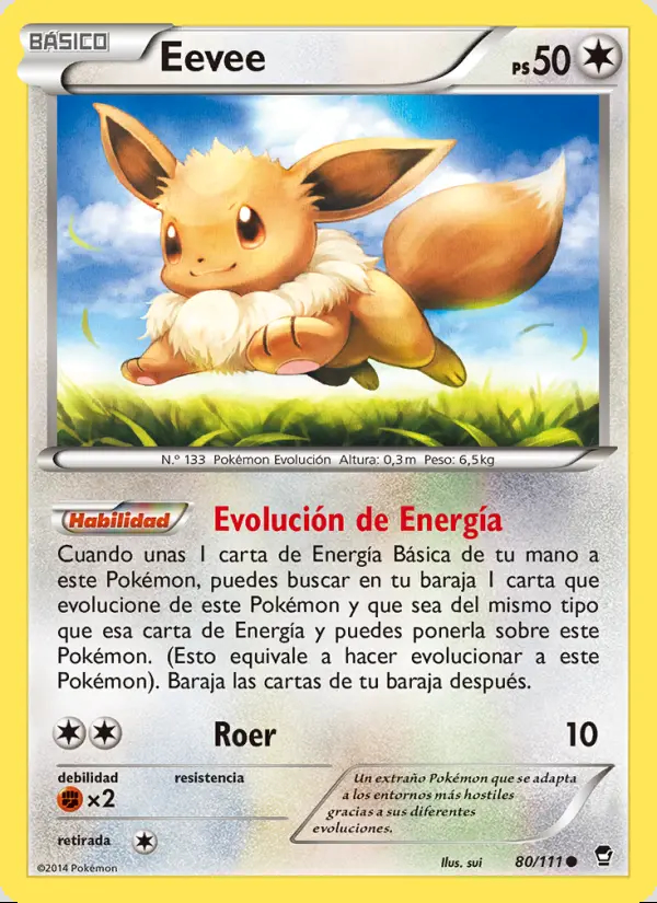 Image of the card Eevee