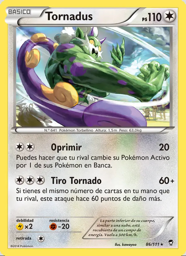 Image of the card Tornadus