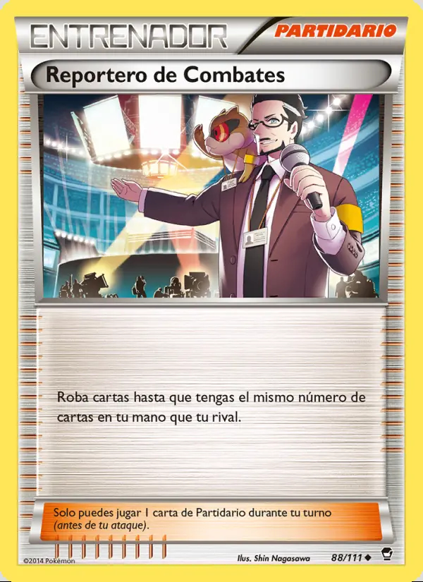 Image of the card Reportero de Combates