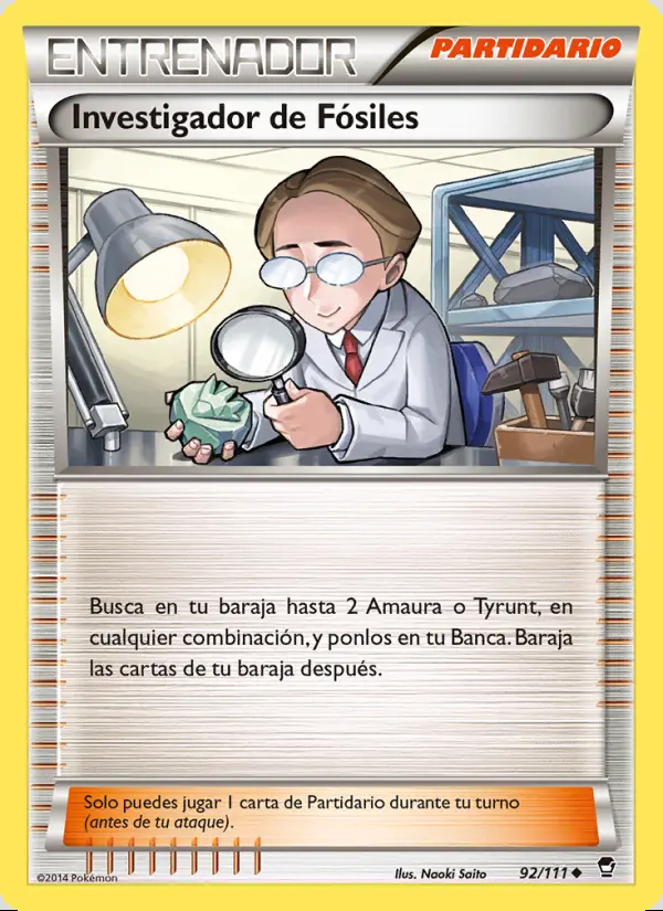 Image of the card Investigador de Fósiles
