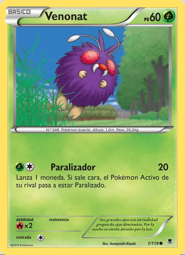 Image of the card Venonat