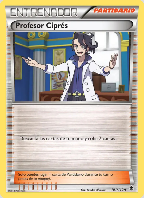 Image of the card Profesor Ciprés