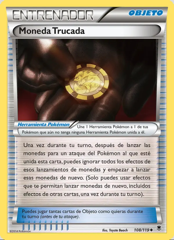 Image of the card Moneda Trucada