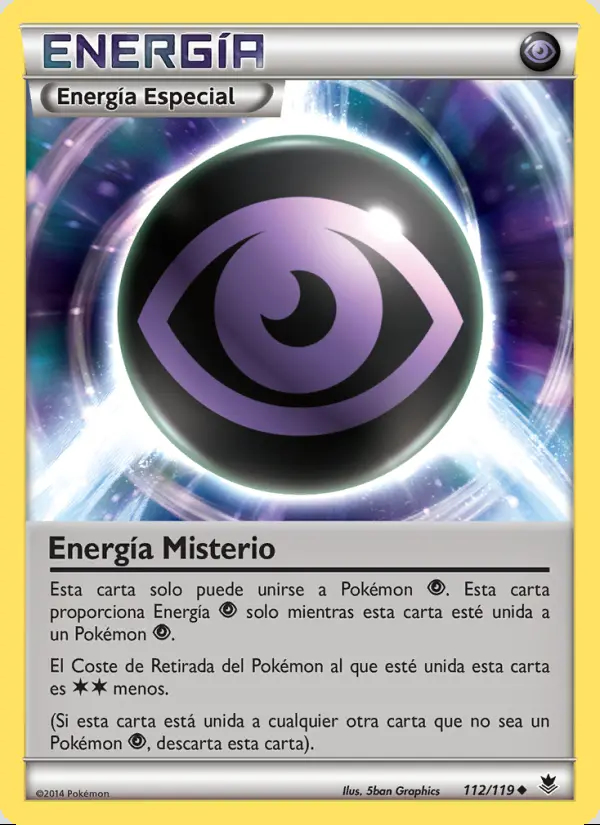Image of the card Energía Misterio