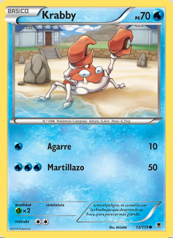 Image of the card Krabby