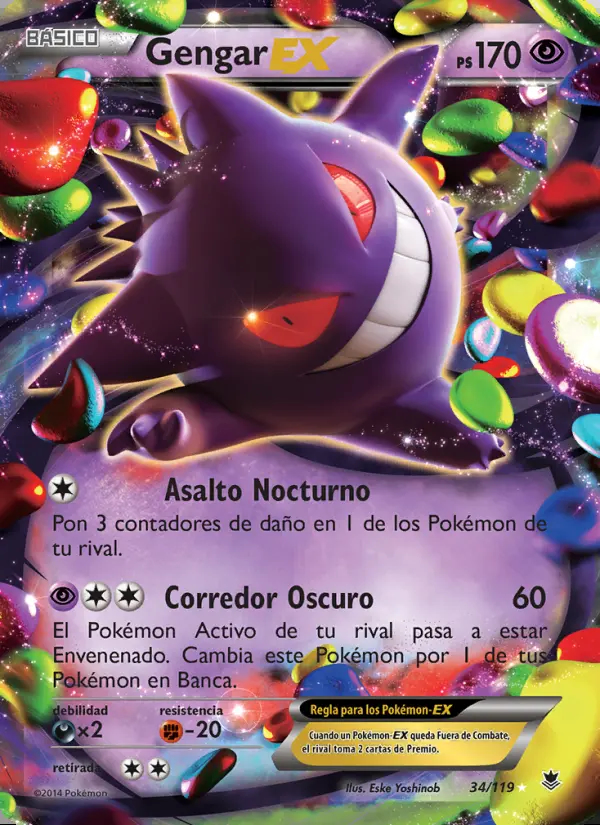 Image of the card Gengar EX