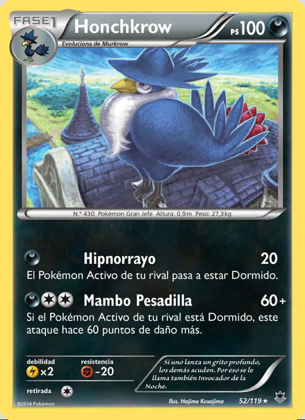 Image of the card Honchkrow