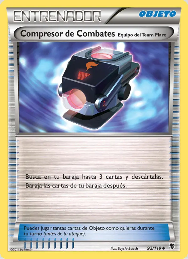 Image of the card Compresor de Combates Equipo del Team Flare