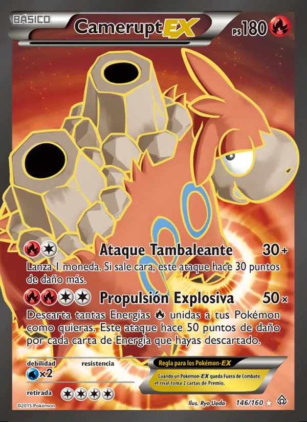 Image of the card Camerupt EX