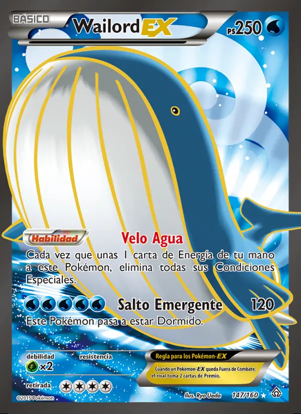Image of the card Wailord EX