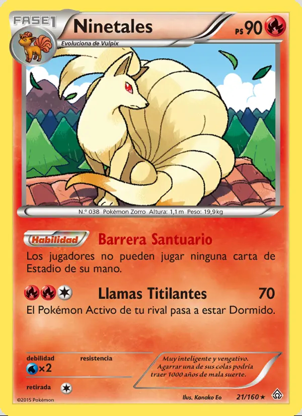 Image of the card Ninetales
