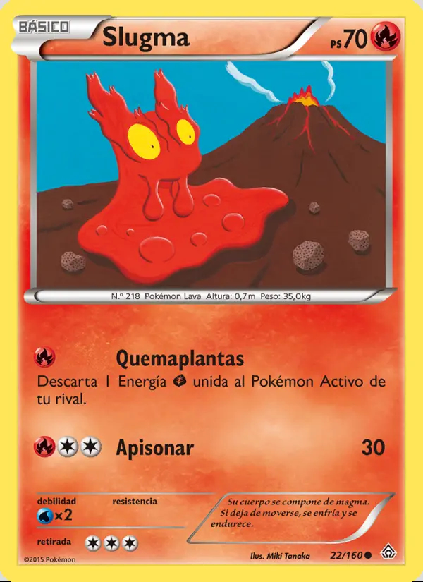 Image of the card Slugma