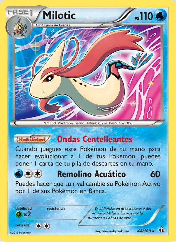 Image of the card Milotic