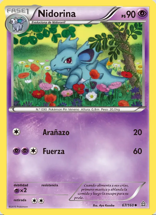 Image of the card Nidorina