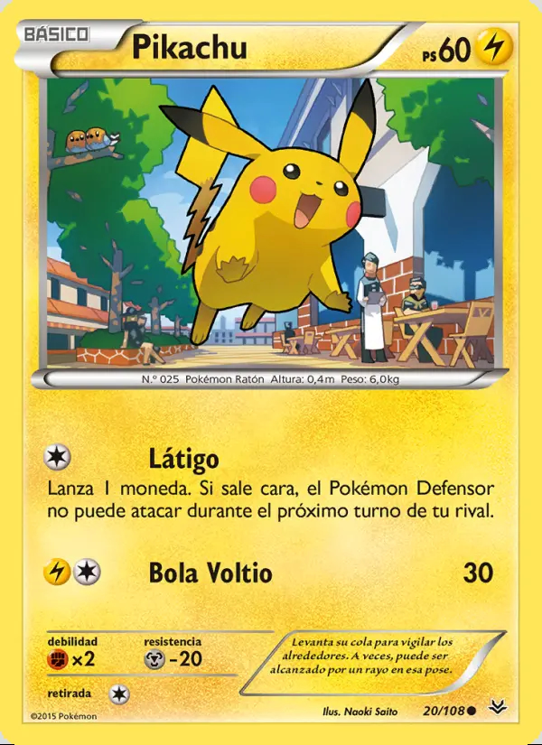 Image of the card Pikachu