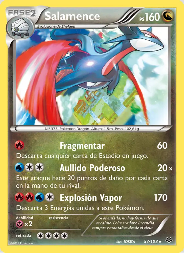 Image of the card Salamence