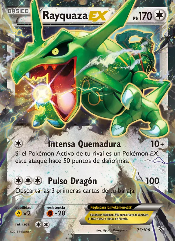 Image of the card Rayquaza EX