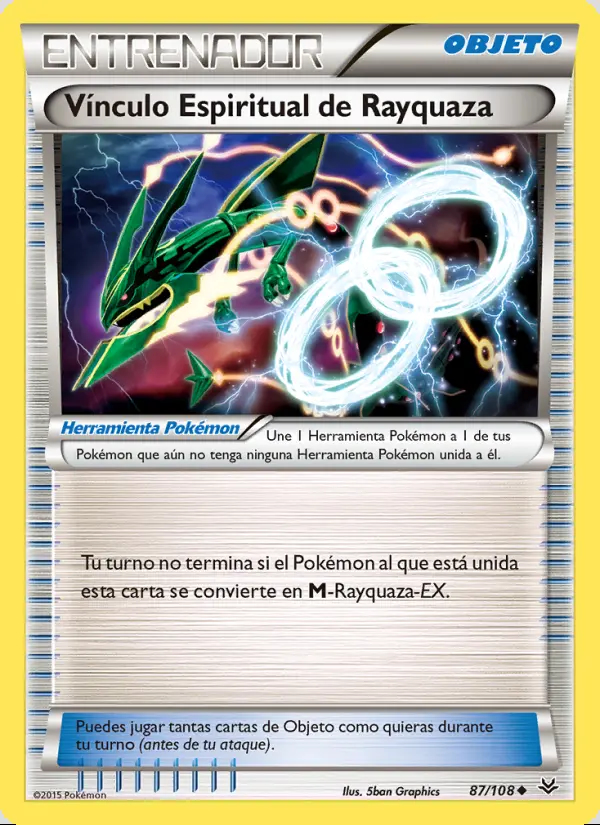 Image of the card Vínculo Espiritual de Rayquaza