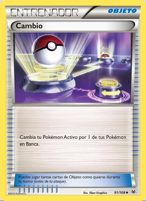 Image of the card Cambio