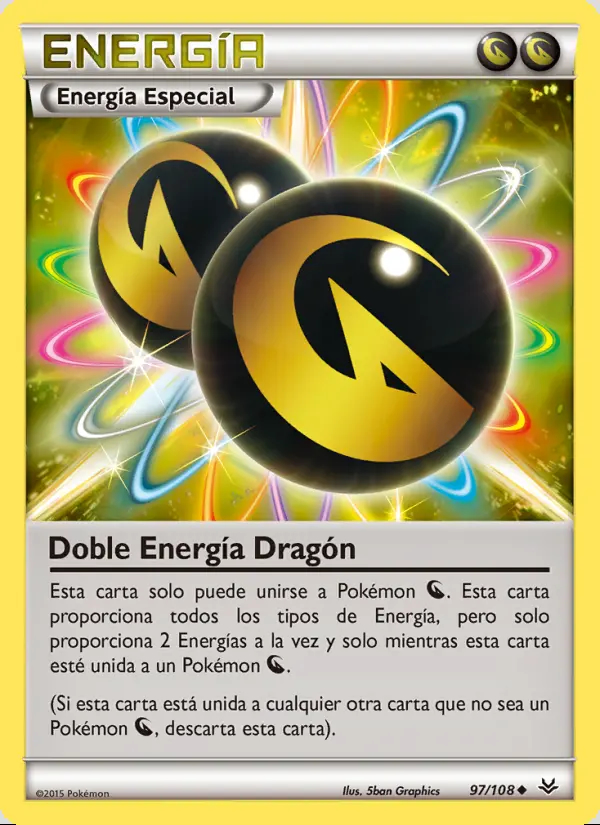 Image of the card Doble Energía Dragón
