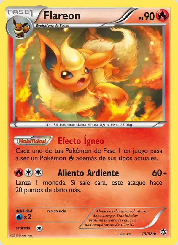 Image of the card Flareon