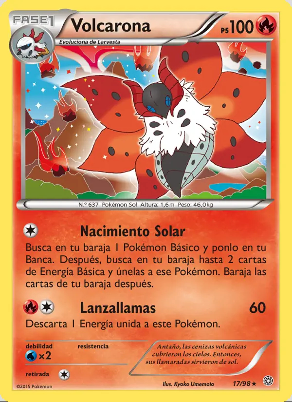 Image of the card Volcarona